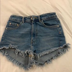 Zara jean shorts